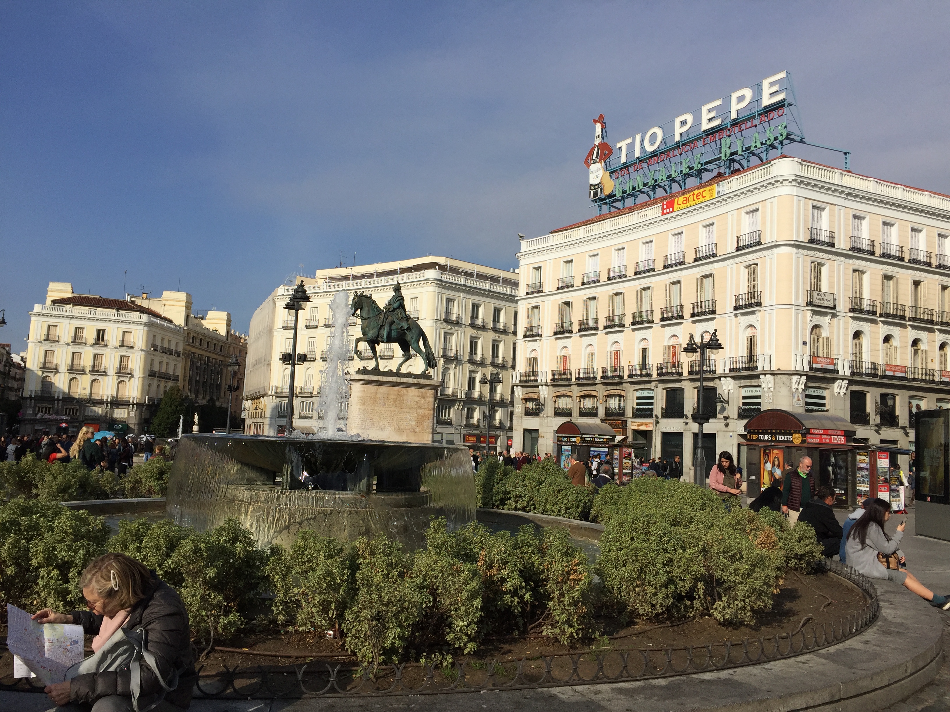 Madrid - náměstí Puerta del Sol