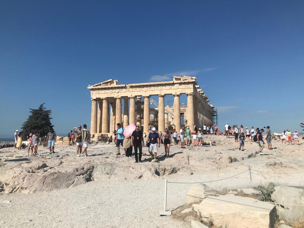 Atény - Parthenon Akropolis