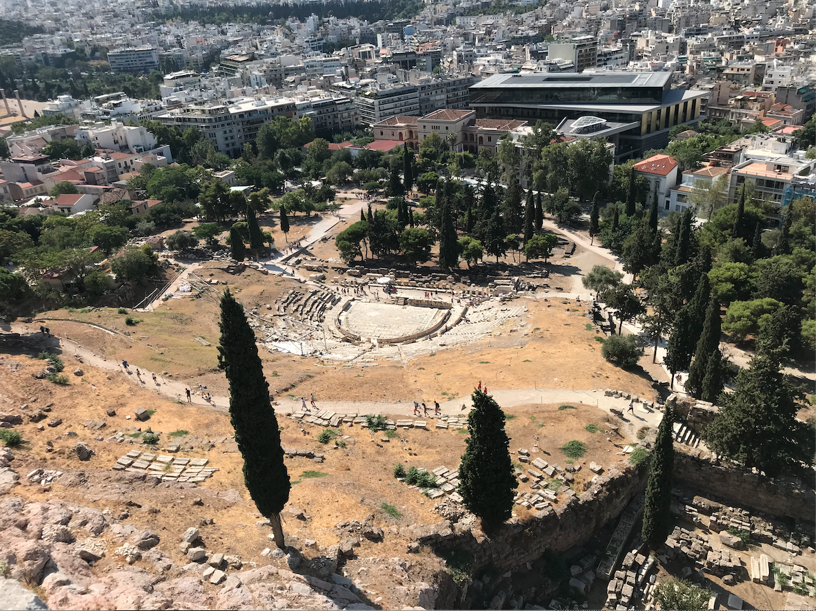 Atény - Dionýsovo divadlo