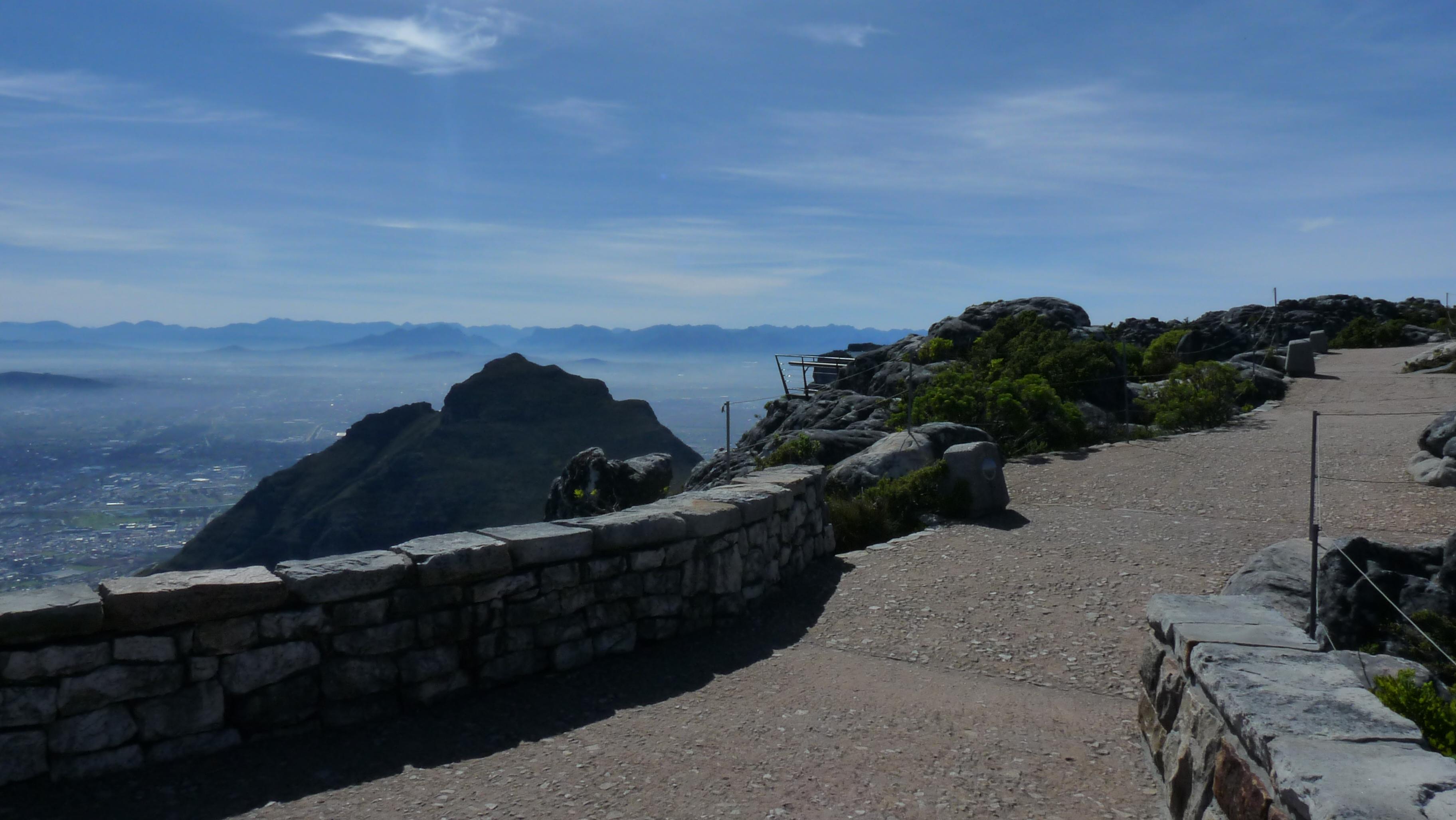 Kapské město - pohled ze Stolové hory